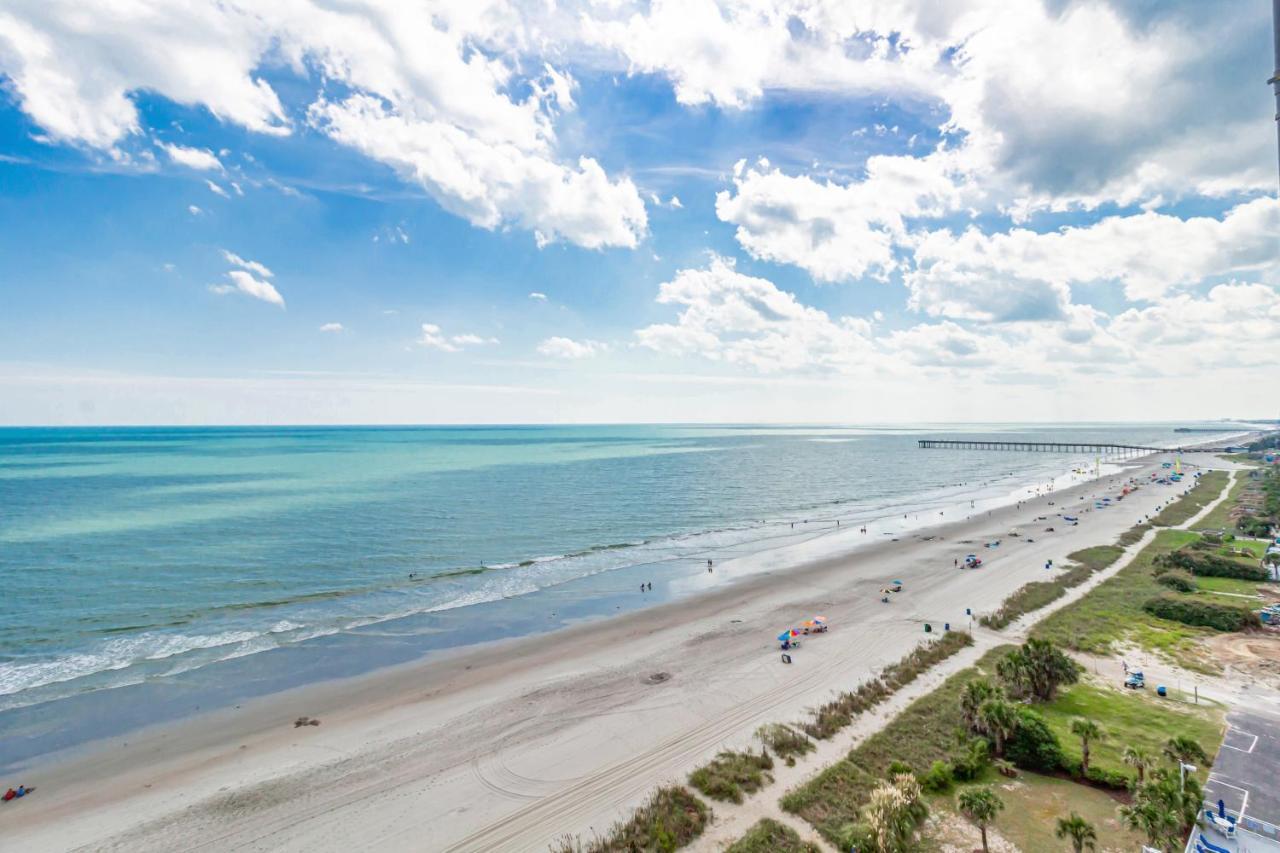 Beachfront Romantic Studio Escape W Perfect View 1212 Myrtle Beach Eksteriør bilde